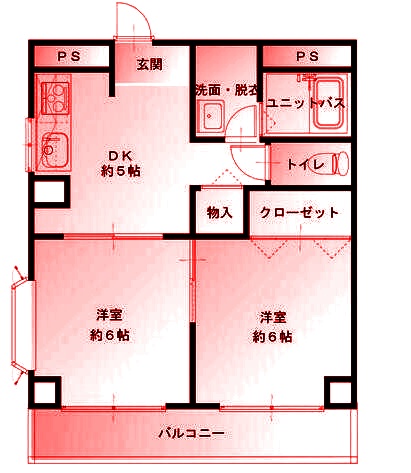 アダージョの間取り写真