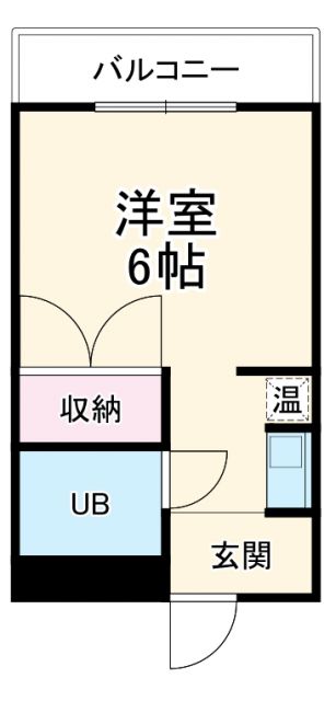 ドミトリー八橋の間取り写真