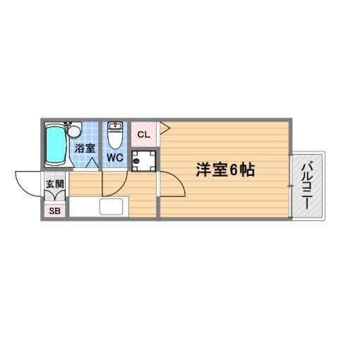 ラッキータウン2番館の間取り写真