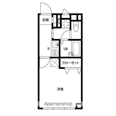 アンプルール フェール MANAの間取り写真