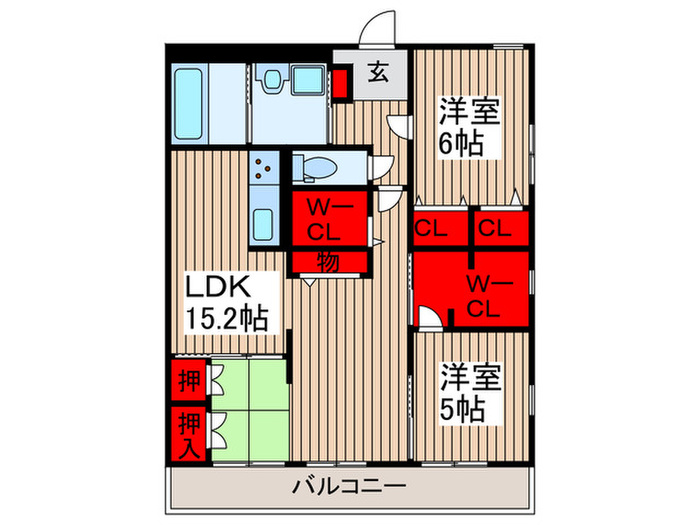 リブリ・Toroの間取り写真