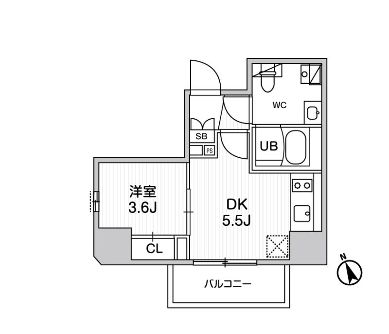 SYFORME江戸川橋の間取り写真