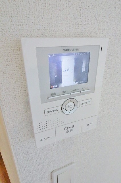 セキュリティ　モニター付きインターフォン
