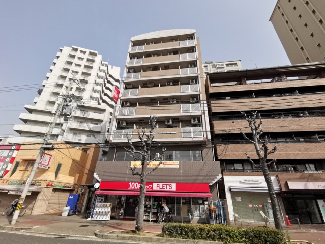 建物外観　遮音性の高い鉄筋造です。