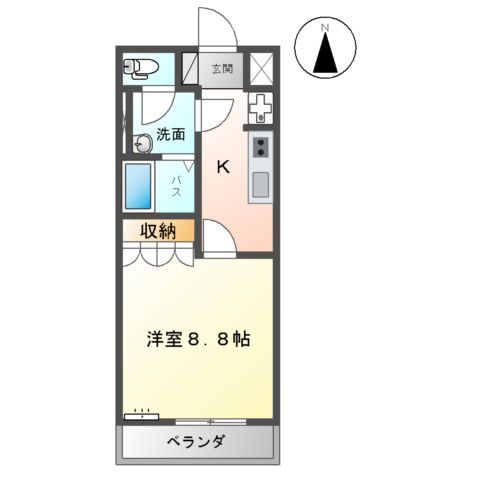 ウィンフィールドの間取り写真