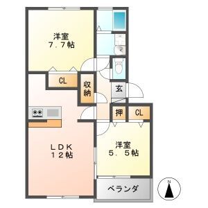 加藤ビルIIの間取り写真