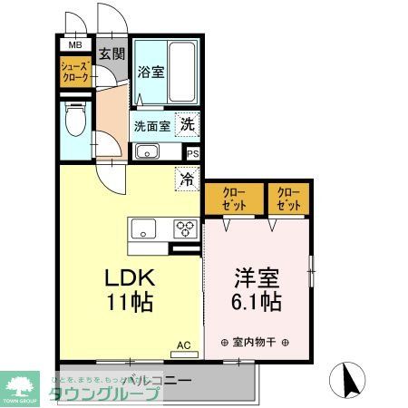 Landini 南仙台の間取り写真