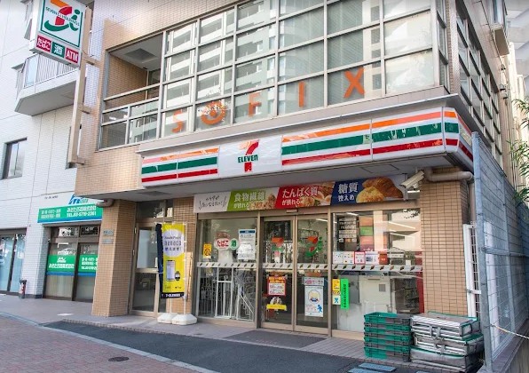 コンビニ　セブンイレブン 品川大崎3丁目店（コンビニ）まで638m