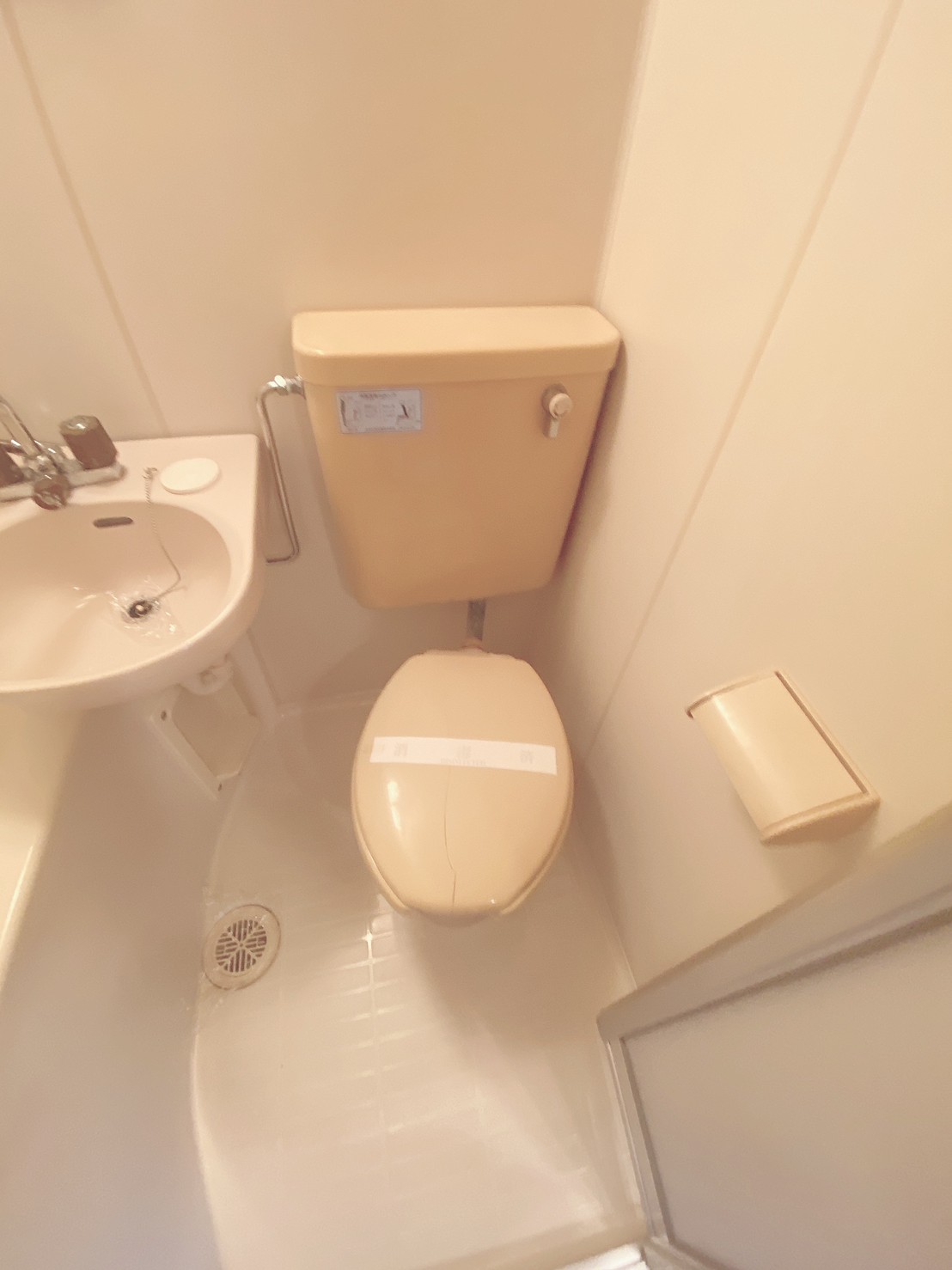 南海高野線 北野田駅 徒歩22分 3階建 築37年のトイレ写真