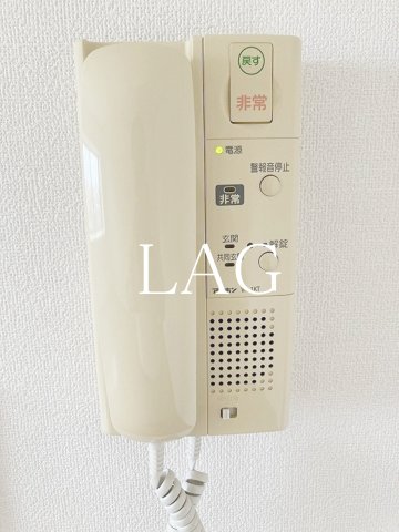 セキュリティ　インターホンです。