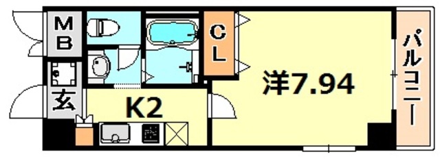 ラ・フォンテ神戸長田の間取り写真
