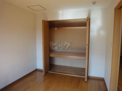 収納　収納に便利なクローゼットがついています♪