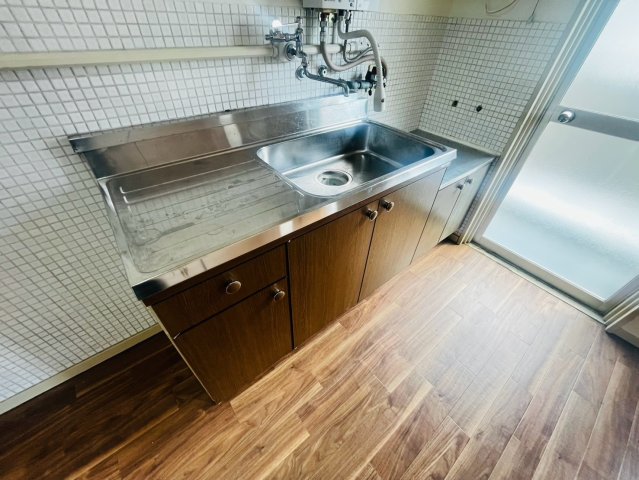 大蔵谷住宅のキッチン写真