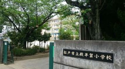 小学校　松戸市立殿平賀小学校（小学校）まで359m