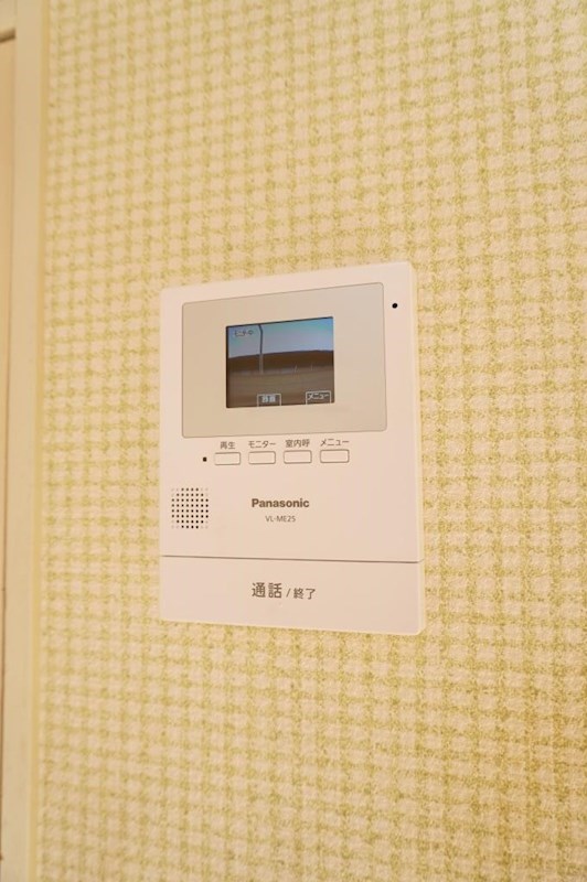 セキュリティ　来客時に便利なＴＶモニターホン