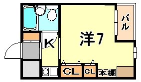 ラフェブランシュ岡本の間取り写真