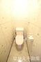 トイレ　ゆったりとした空間のトイレです