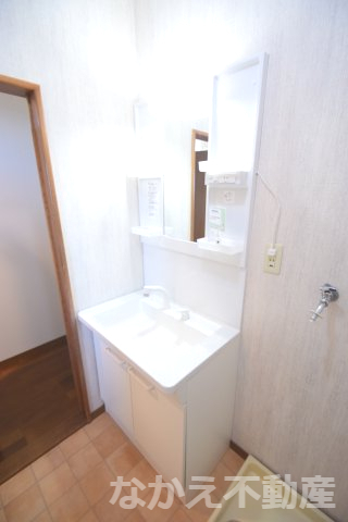 洗面設備　忙しい朝には欠かせない洗面所です
