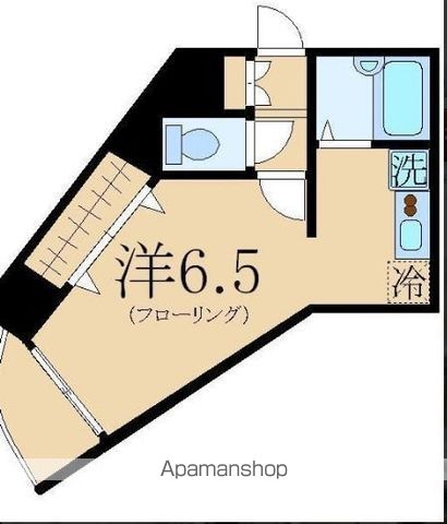 ＪＲ中央線 国分寺駅 徒歩2分 11階建 築21年の間取り写真