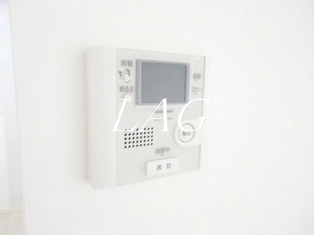 セキュリティ　モニター付きインターフォンです。