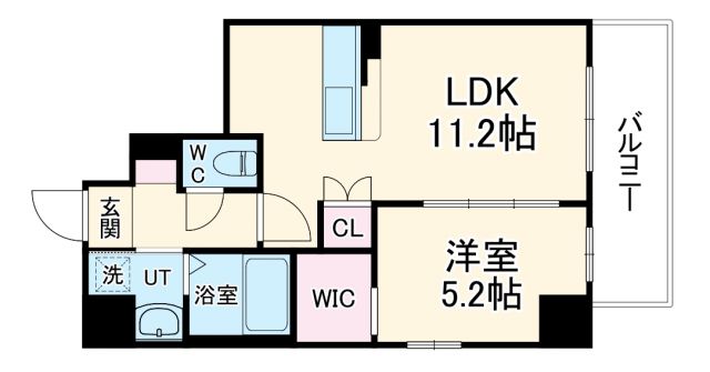 up side M大曽根の間取り写真