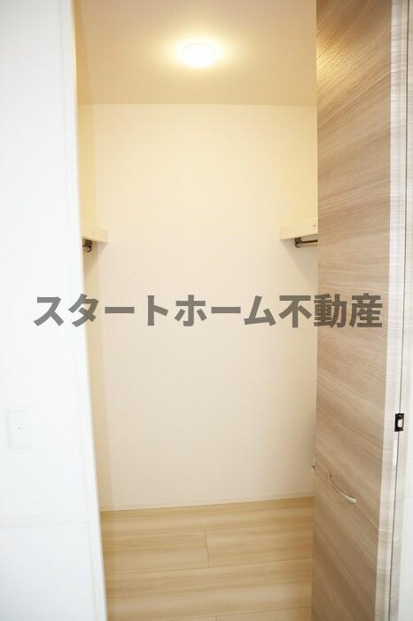 収納　収納のためのスペースです