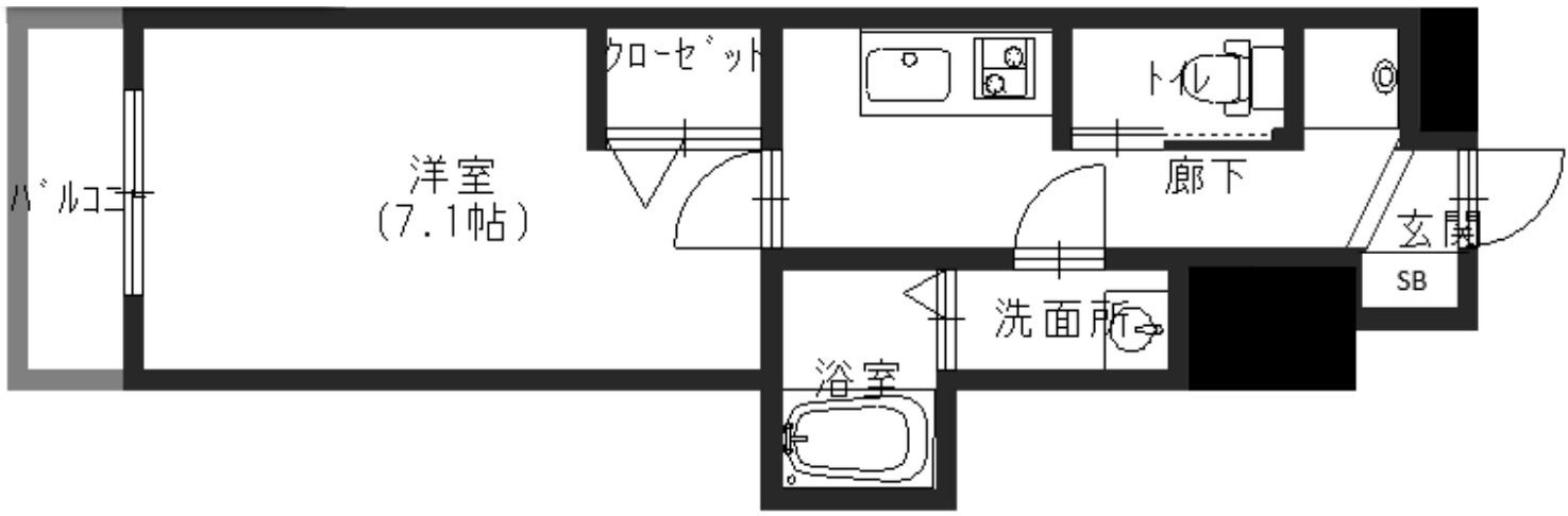 L-IDEA MINAMIHORIEの間取り写真