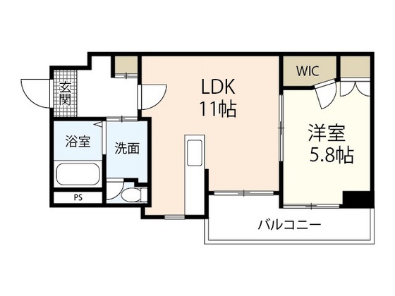 西蟹屋K.Kの間取り写真