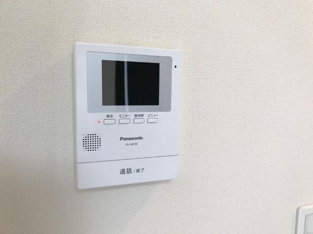 セキュリティ　カメラ付インターホン（イメージ）