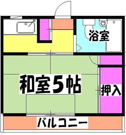 足立区西新井本町のマンションの間取り