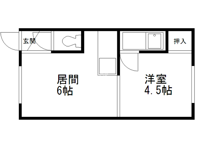 第１パークハイツの間取り