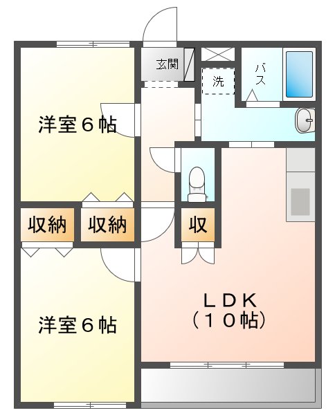 ベッラヴィスタの間取り