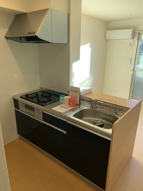 キッチン　ＩＨクッキングヒーター付のシステムキッチン