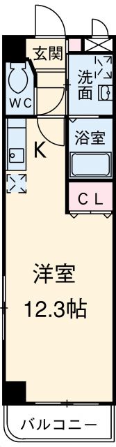 グリーンシティ近藤２番館の間取り