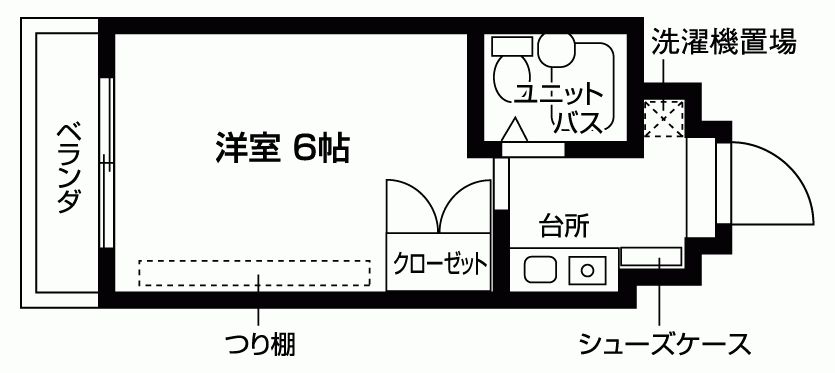 アネックスパルマの間取り