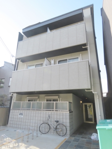 堺市西区浜寺石津町中のアパートの建物外観