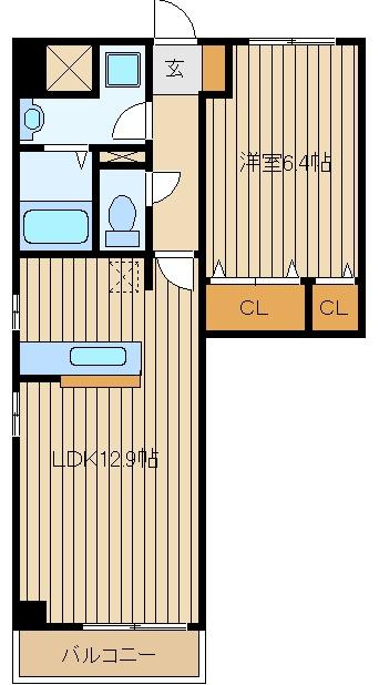 東京都練馬区石神井台６（マンション）の賃貸物件の間取り