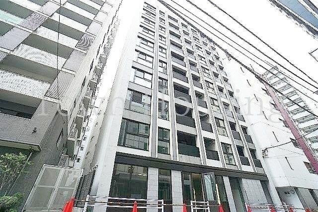 【中央区日本橋浜町のマンションの建物外観】