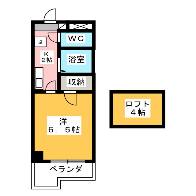 サン・ウエダビルIの間取り