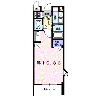 ハピネスの間取り