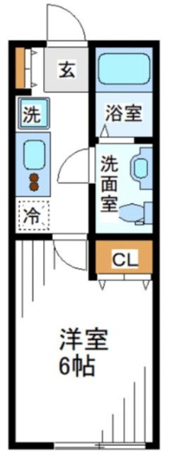 ブルーオーシャン上大岡の間取り