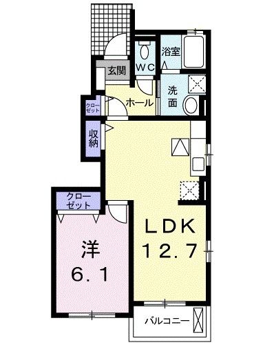 アクテュエルの間取り