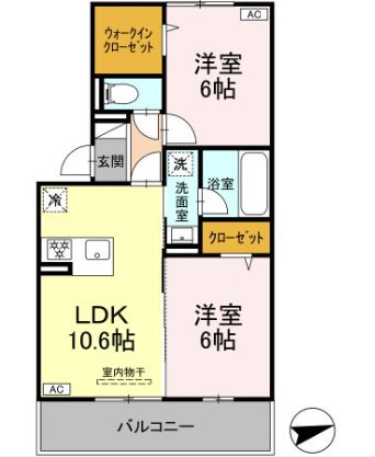 D－ROOM上之園の間取り