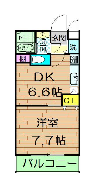 フジパレス　ヒサホの間取り