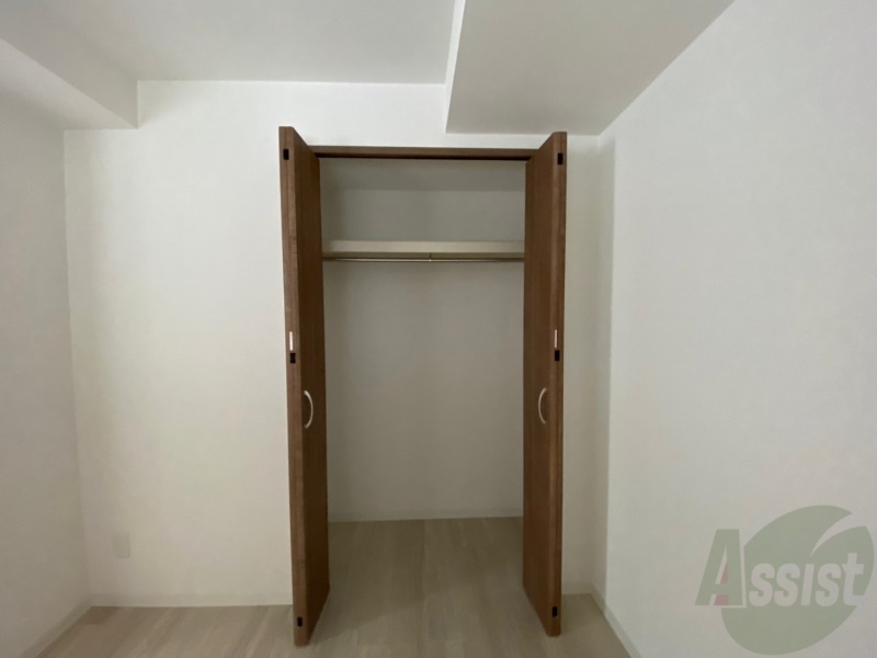 収納　収納です。寝室もすっきり片付きますよ～！