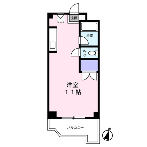 横浜市青葉区つつじが丘のマンションの間取り