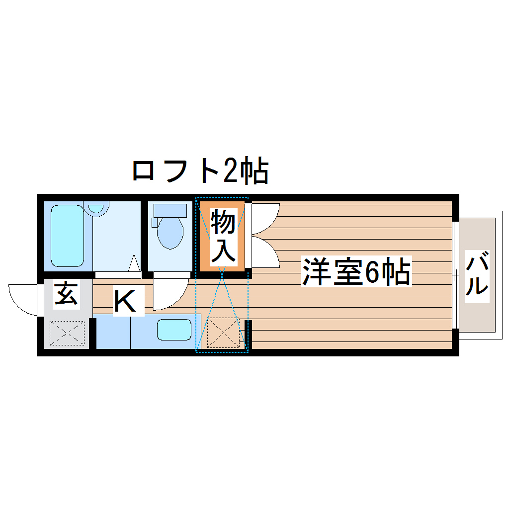 ヤギヤマフレンドの間取り