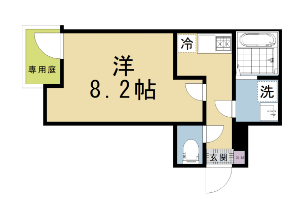 【グランデコート烏丸今出川の間取り】