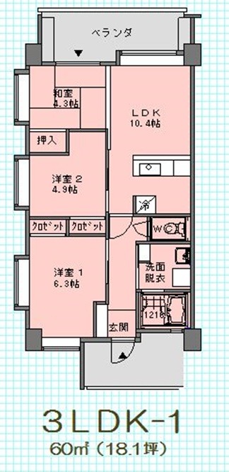 ＧＡＬＡＸＹ　ＯＮＥの間取り