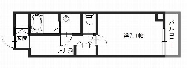 姫路市南町のマンションの間取り